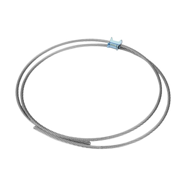 CABLE DE TITANIO DE 60 CM CON 1 CANDADO