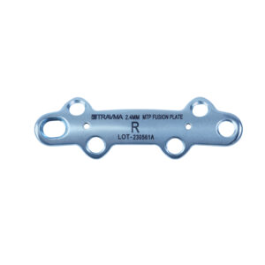 PLACA ARTRODESIS METATARSOFALANGICA (MTP) LCP 2.4 MM TITANIO