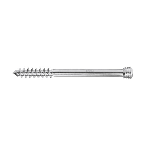 PERNO ESPONJOSO DE BLOQUEO 7.3 MM ROSCA 25 MM ACERO
