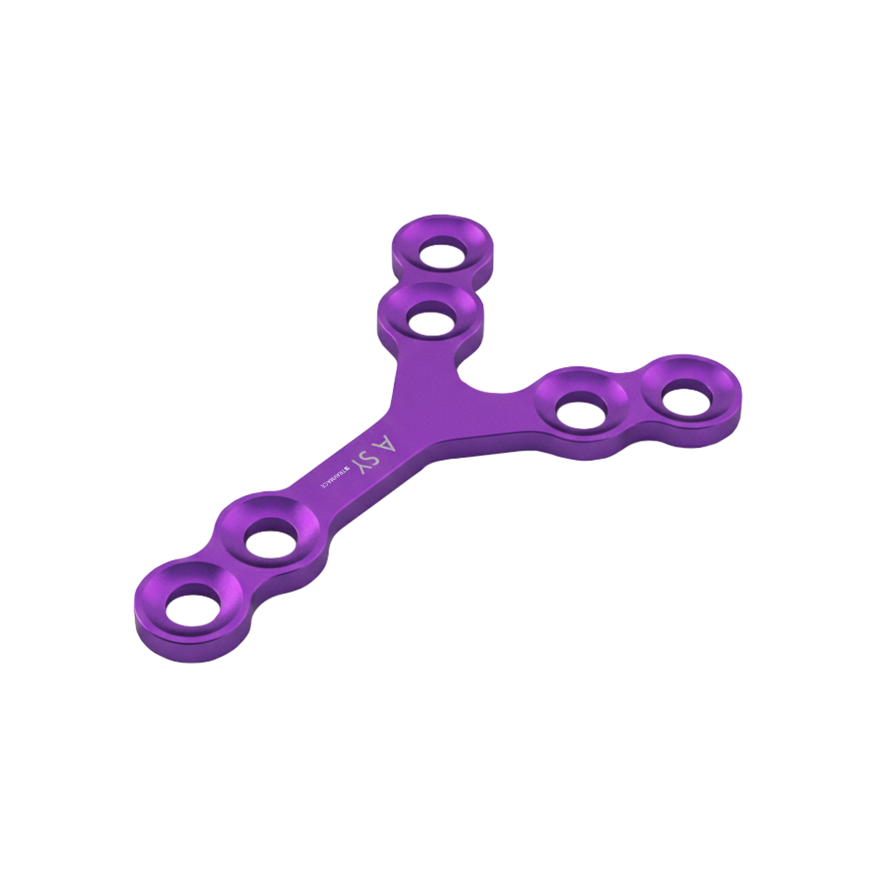 MICRO PLACA EN "Y" 1.5 MM LCP TITANIO - Imagen 3