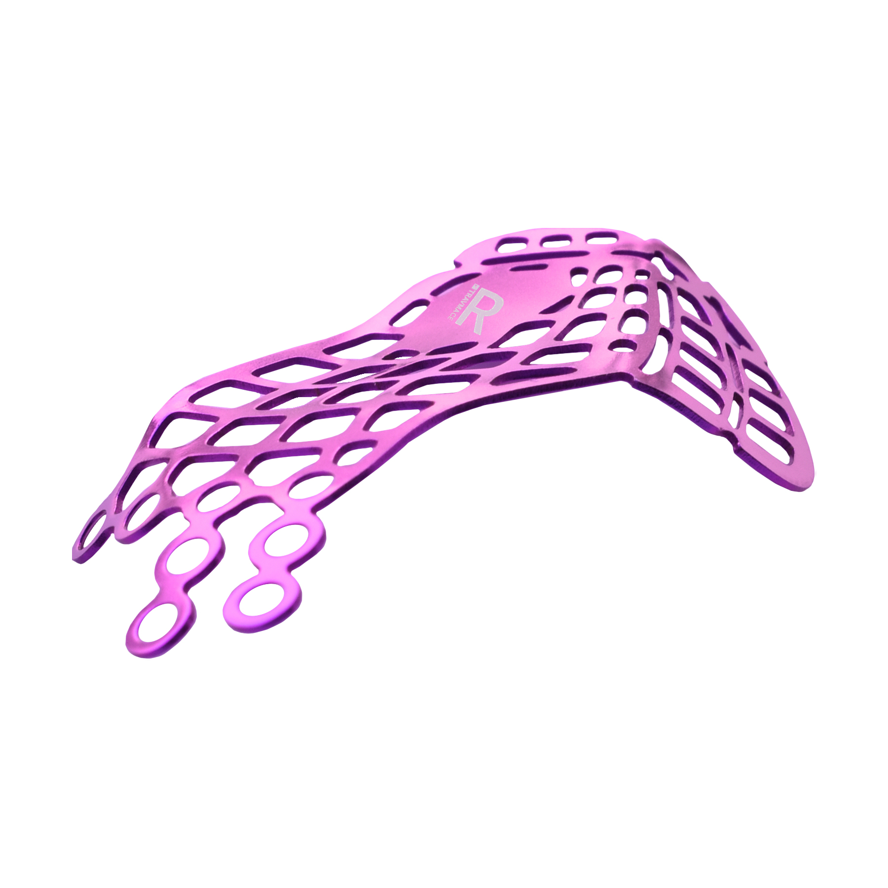 PLACA ORBITAL ANATÓMICA 1.5X30X30 MM TITANIO - Imagen 2